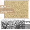 16 x 12 Inch Natural 6-Piece Cat Scratching Mats, Sisal Material Anti-Slip Latex Backing Furniture Protector