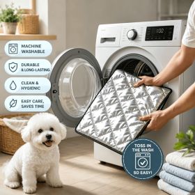 A Must-Have When Going Out.Multi-use Pet Pad, Waterproof, Machine Washable & Dirt Repellent For Dogs & Cats, Works For Various Scenarios (Option: 20x16in 2pc Universal Pet Mat)