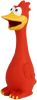 style Rubber Chicken Squeaky Dog Toys for Small, Medium or Large Pet Breeds, Play Fetch, Reduce Separation Anxiety